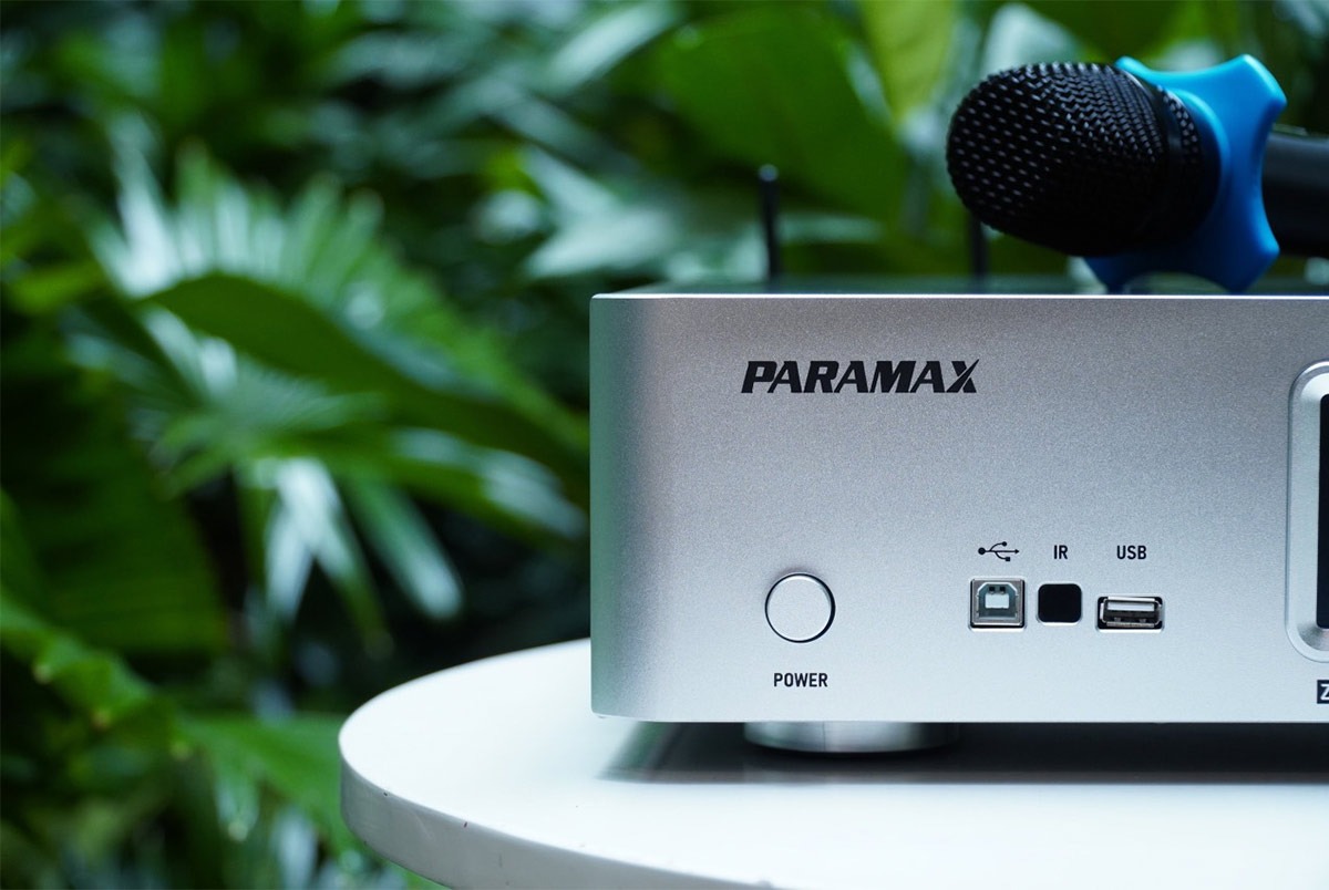 Amply Paramax Z-A450 cổng kết nối