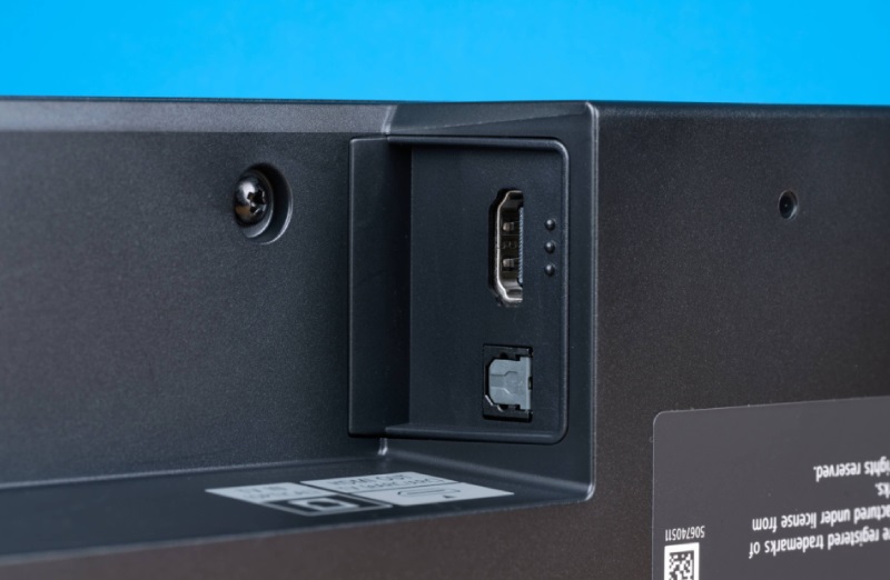 cổng kết nối trên loa thanh sony ht-b600