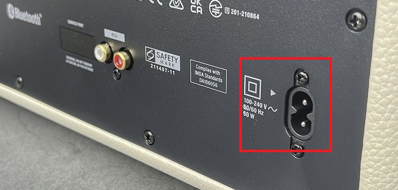 cổng nguồn loa stanmore 3