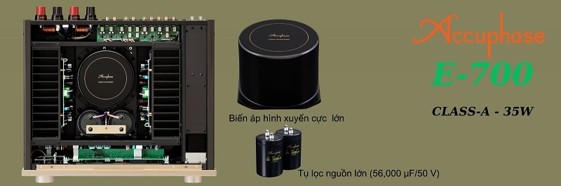 công suất amply e700