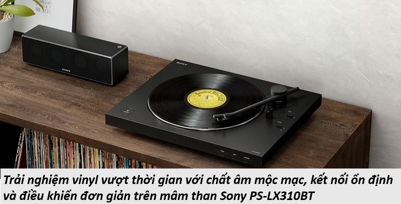 đặc điểm đầu đĩa than Sony PS-LX310BT