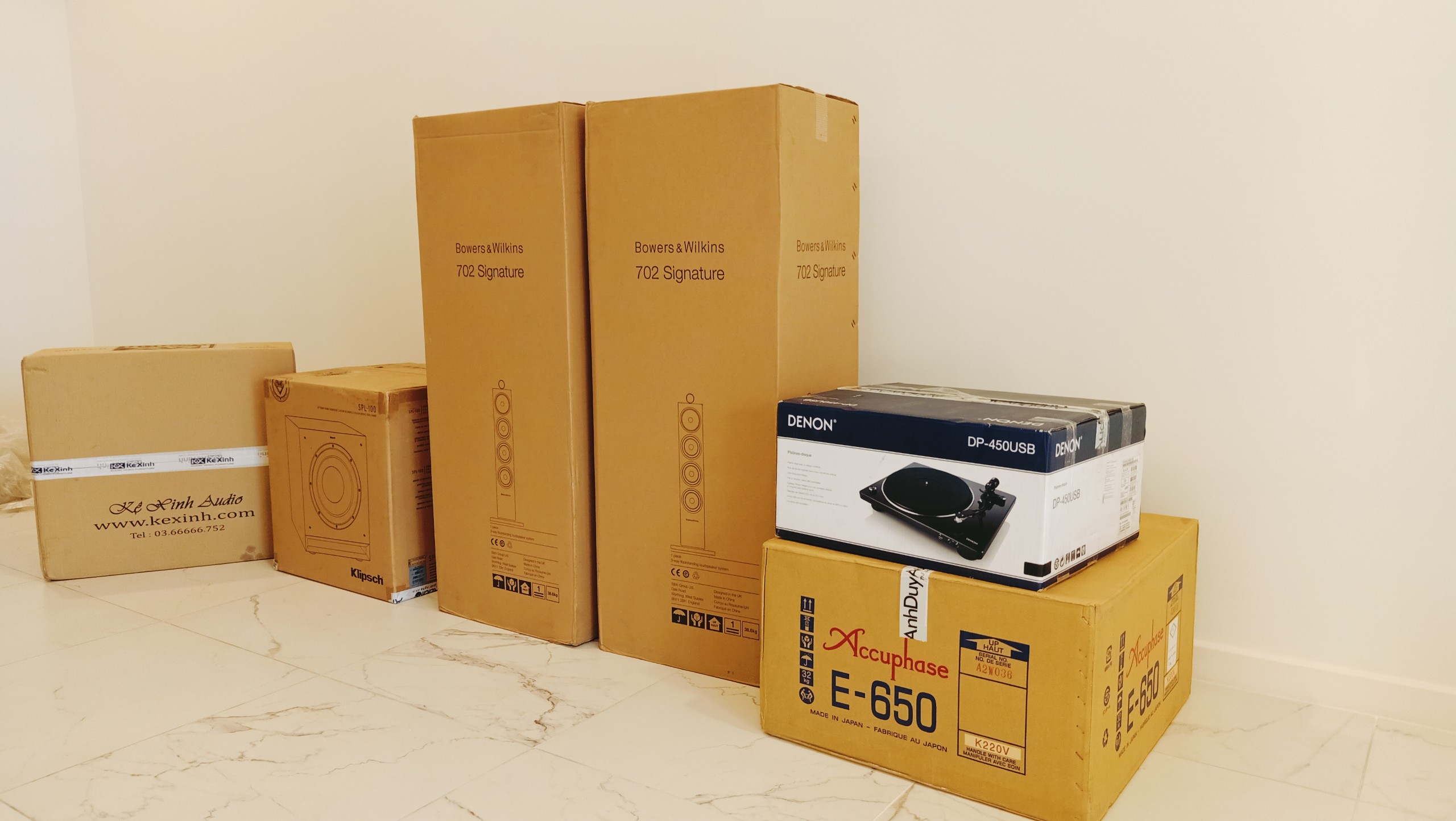 Đầu đĩa than Denon DP-450USB