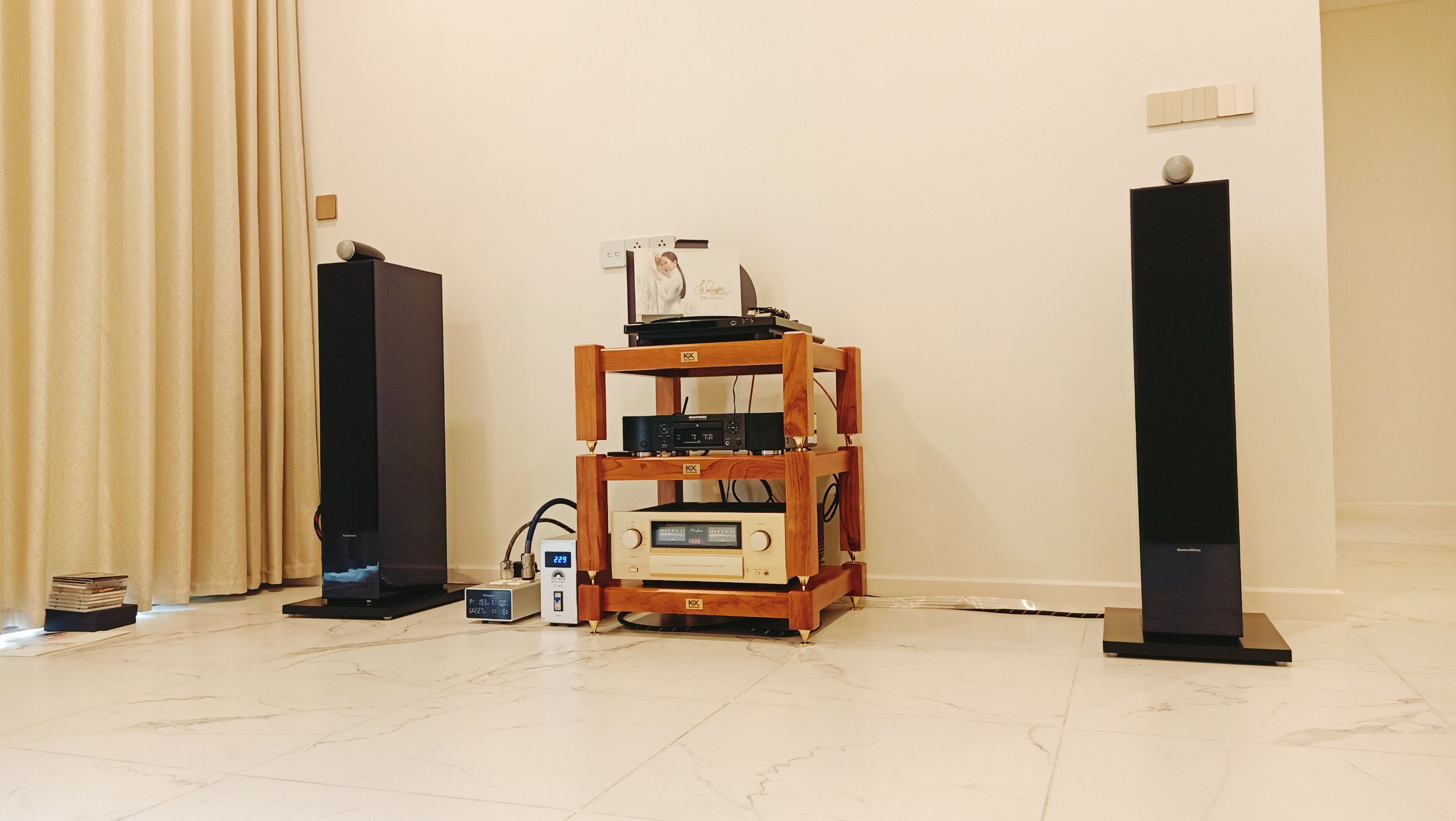 Đầu đĩa than Denon DP-450USB