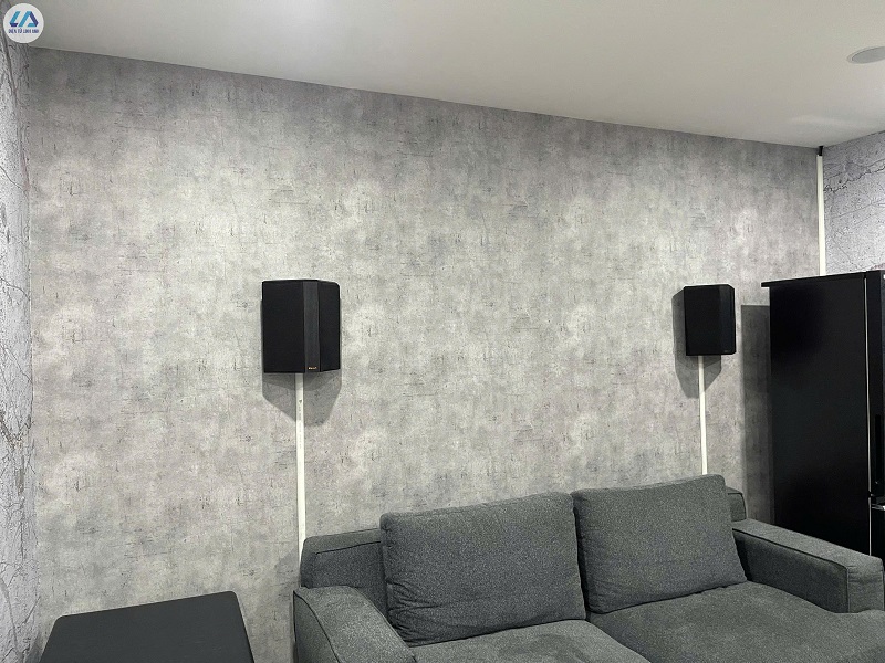 set up dàn karaoke xem phim