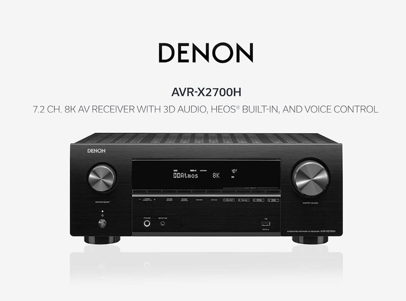 Dàn âm thanh xem phim 5.1 JBL, Denon LA306 ampli