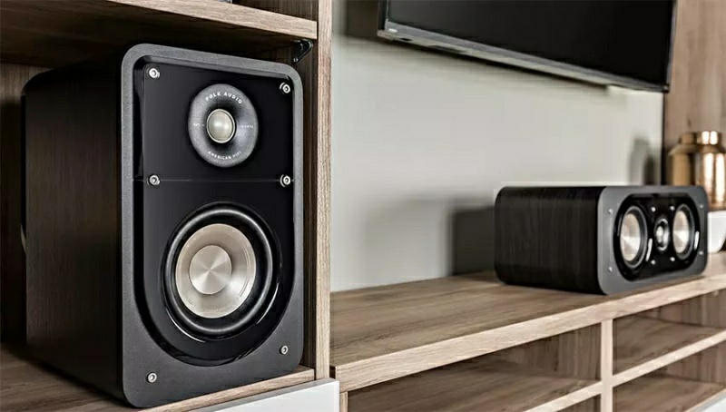 Dàn âm thanh xem phim 5.1 Polk, Denon LA205 loa surround