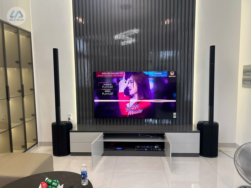 giá dàn âm thanh bose l1pro 16, vang kx180a, micro vm300