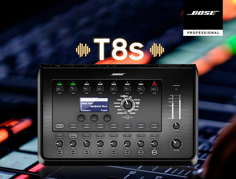 Dàn karaoke di động LA33 (1 Loa Bose L1 Pro16 + 1 Mixer Bose ToneMatch T8S) tính năng