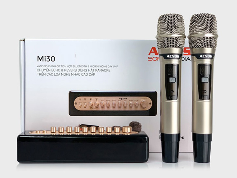Micro Acnos Mi30 trong dàn karaoke LA030