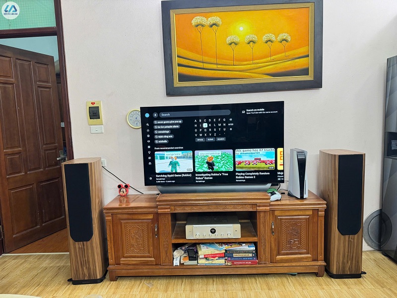 lắp đặt dàn âm thanh wharfedale evo 4.5 - model 60n