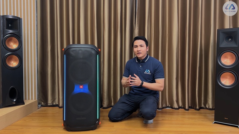 đánh giá âm thanh loa jbl partybox 710