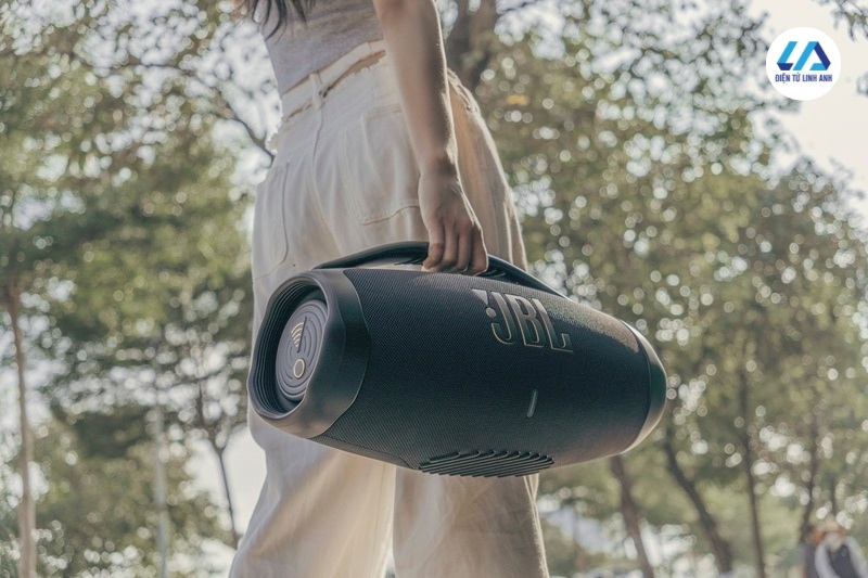 đánh giá chi tiết loa jbl boombox 3 wi-fi siêu loa bluetooth 200w 10