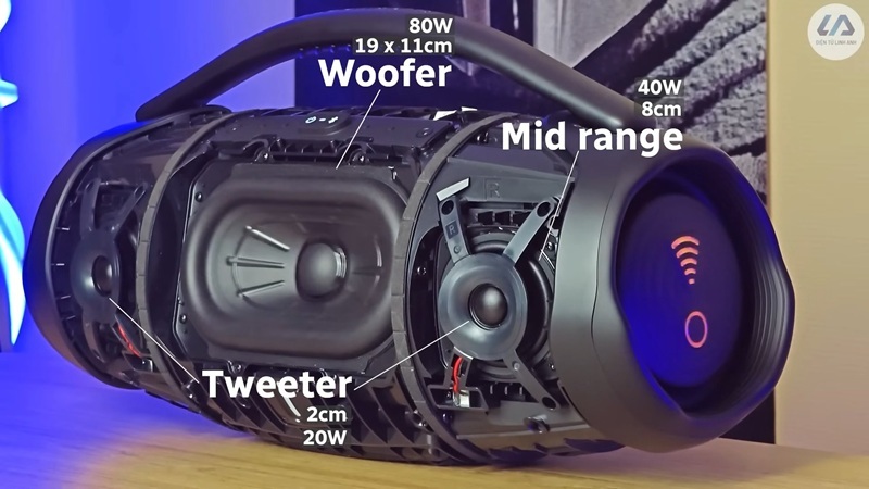 đánh giá chi tiết loa jbl boombox 3 wi-fi siêu loa bluetooth 200w 16