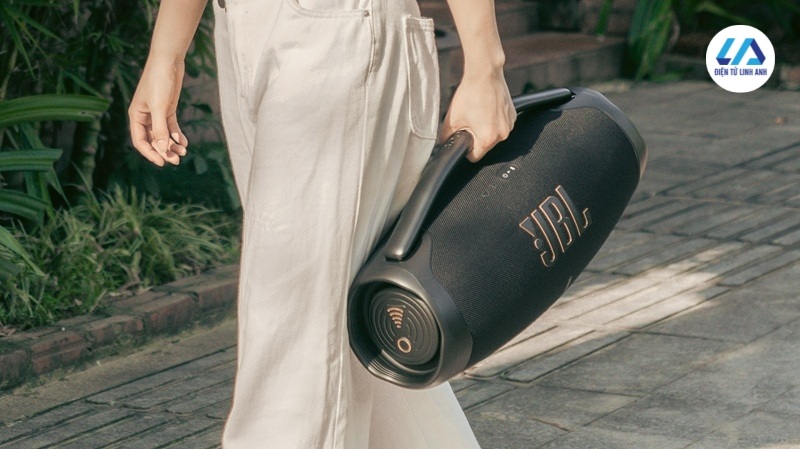 đánh giá chi tiết loa jbl boombox 3 wi-fi siêu loa bluetooth 200w 20