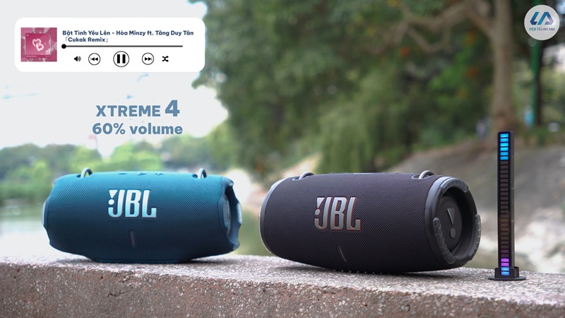 đánh giá jbl xtreme 4 và so sánh jbl xtreme 3 chất lượng âm thanh