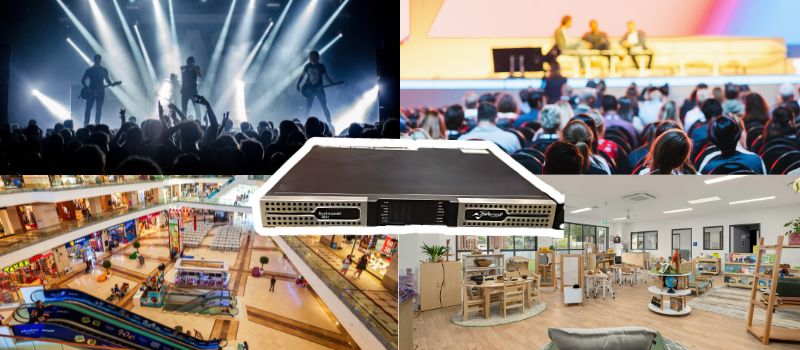 powersoft duecanali 4804 dsp ứng dụng