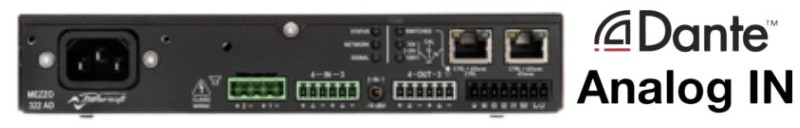 đẩy công suất powersoft mezzo 322 ad kết nối