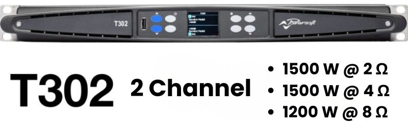 đẩy công suất powersoft t302 âm thanh