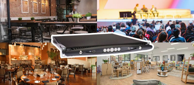 đẩy công suất powersoft x4 dsp+d ứng dụng