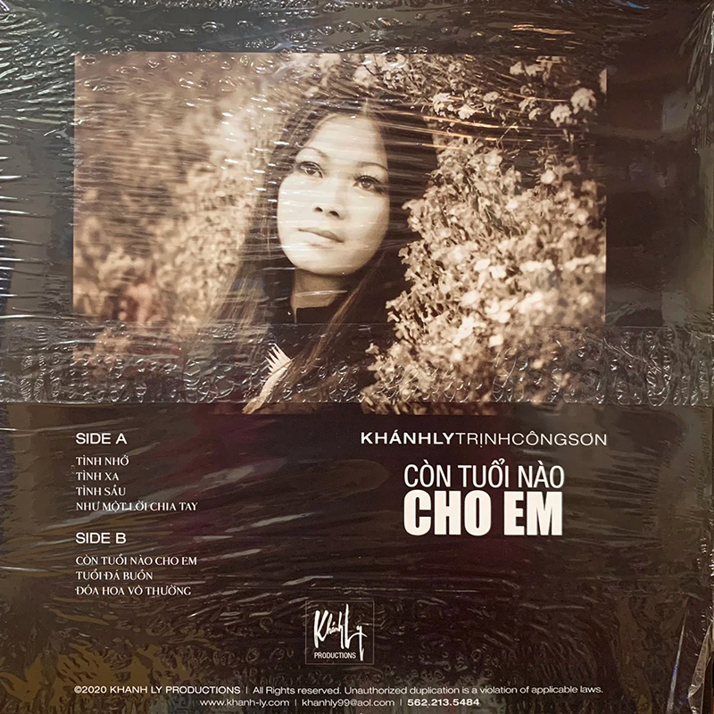 mua đĩa than Khánh Ly, Trịnh Công Sơn - Còn Tuổi Nào Cho Em