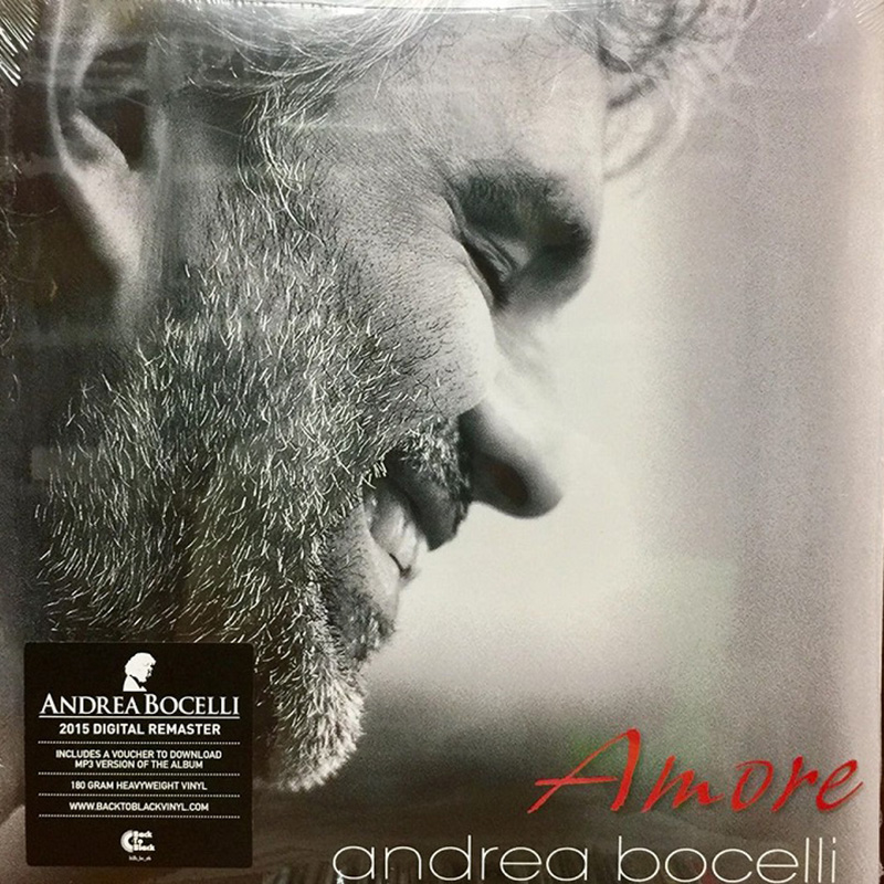 mua đĩa than Andrea Bocelli - Amore