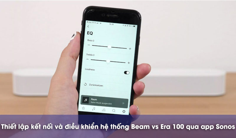 điều khiển beam vs era 100 qua app