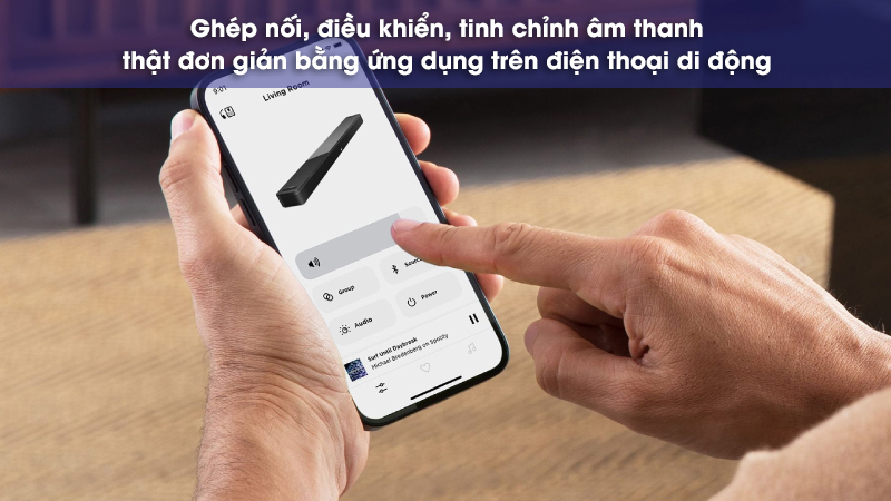 điều khiển loa bose surround speaker bằng ứng dụng