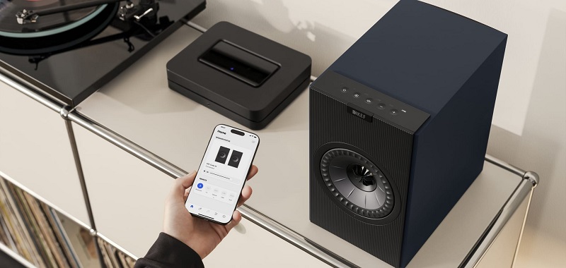 điều khiển loa kef coda qua app