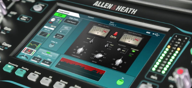 điều khiển mixer sq7