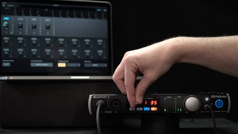 điều khiển soundcard quantum 2