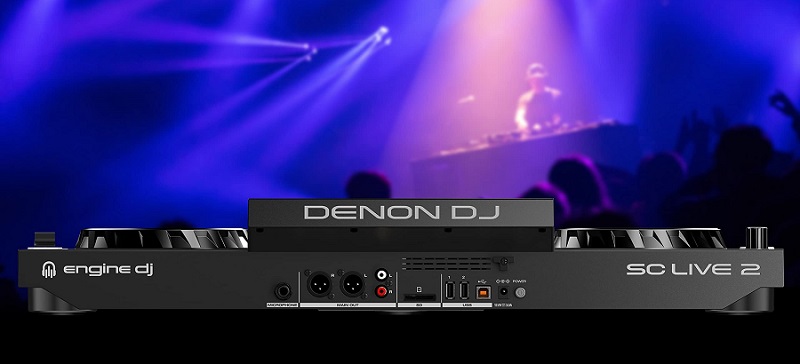 Bàn DJ Denon SC Live 2 kết nối