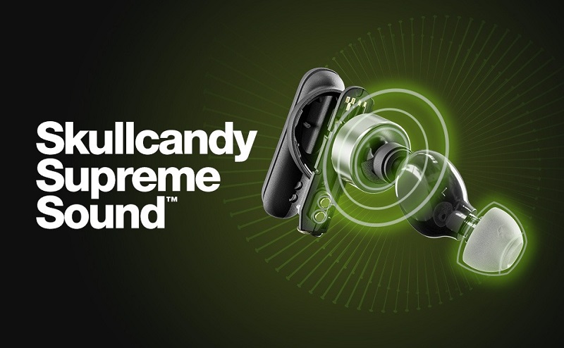 driver dynamic trên tai nghe skullcandy smokin bud