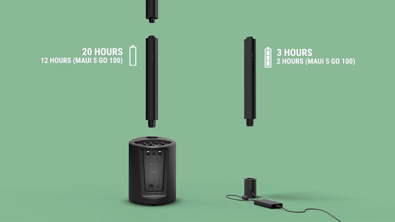 dung lượng pin maui 5 go