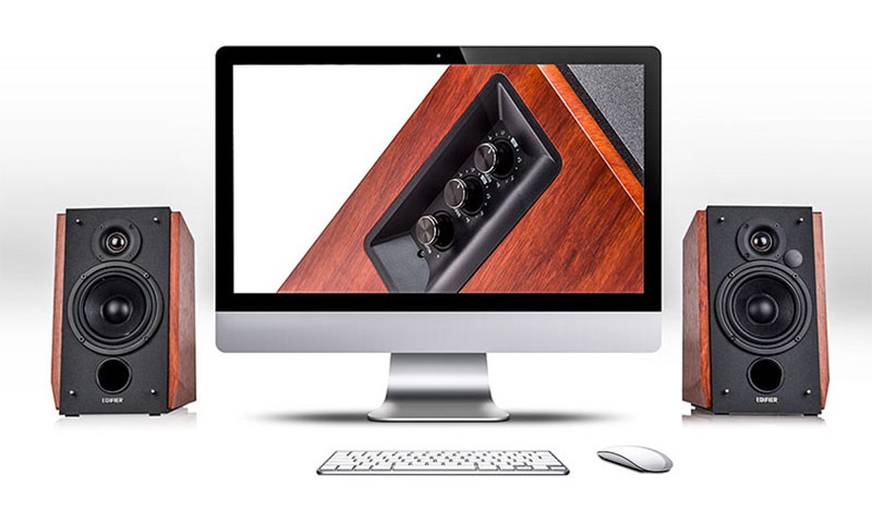 Loa Edifier R1700BT cổng thoát hơi