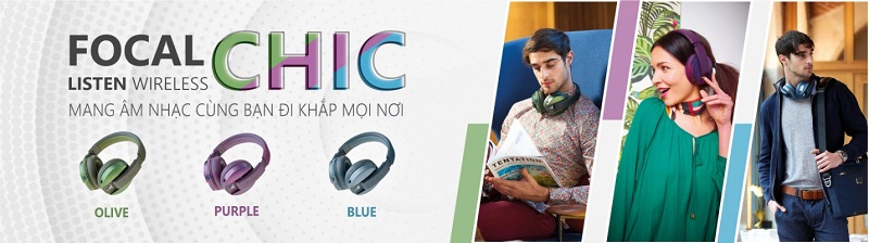 Tai nghe Focal Listen Wireless Chic đặc điểm