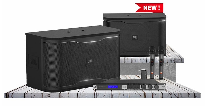 Combo Loa JBL RM210+ Vang số JBL KX180 khuyen mai