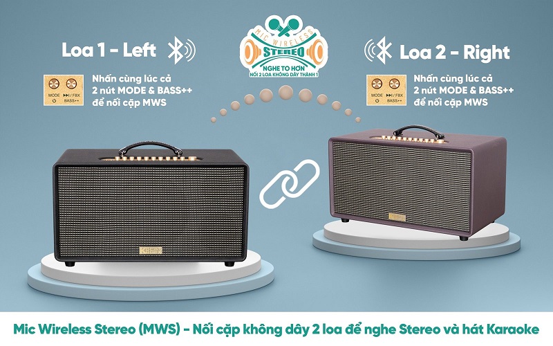 ghép đôi 2 loa flac 36 ver 2