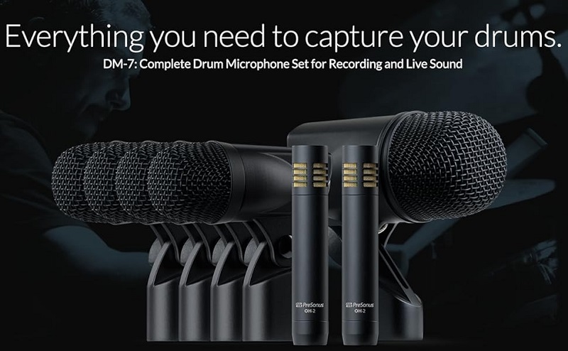 giá bộ micro trống presonus dm-7