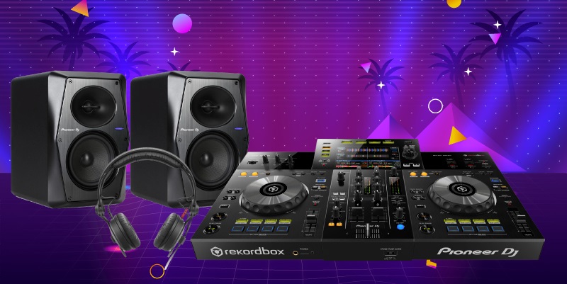 giá combo xdj-rr, loa vm50 và tai nghe hd25