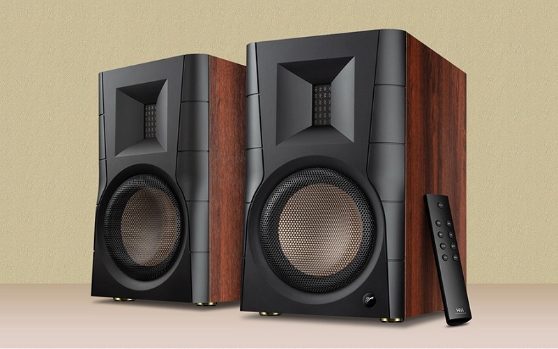 giá loa bookshelf hivi d300