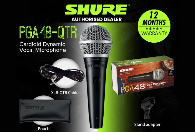 giá micro shure pga48-qtr