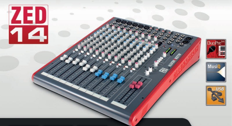 giá mixer allen heath zed-1402