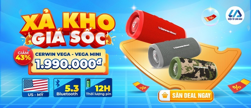 giá sale loa cerwin vega vega mini