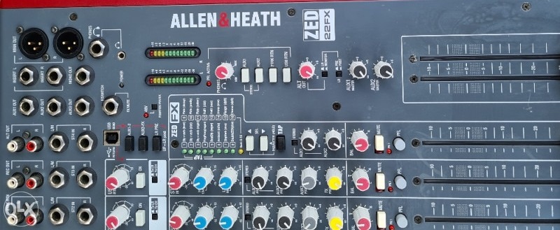 hệ thống cổng kết nối trên zed-22fx