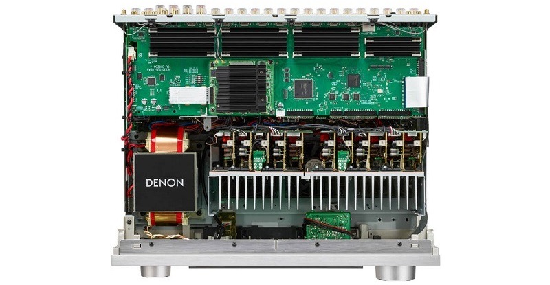 hệ thống mạch trong amply denon avr-x6800h