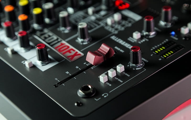 hiệu suất mixer zedi-10fx