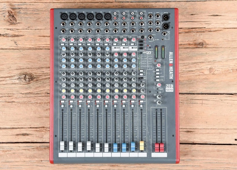 hiệu ứng mixer zed-12fx