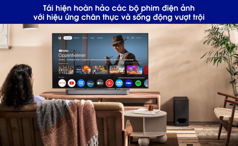 hiệu ứng xem phim sống động với loa sony ht-b600
