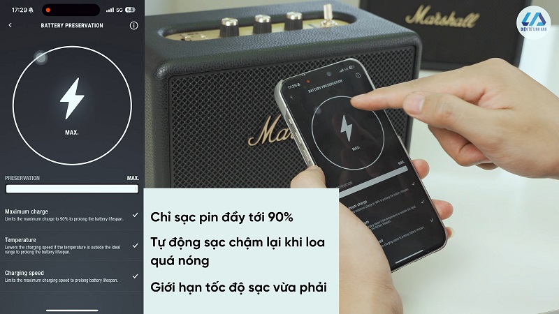 hướng dẫn kích hoạt chế độ bảo vệ pin trên kilburn 3