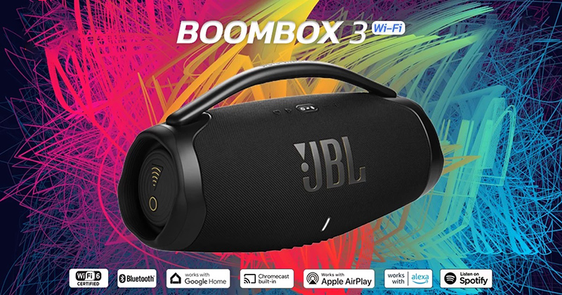 kết nối Loa JBL Boombox 3 Wi-Fi
